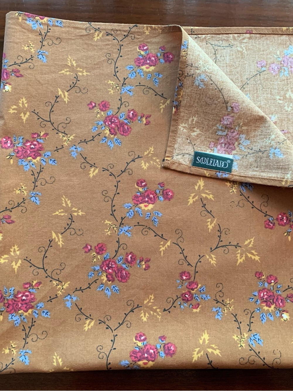 SOULEIADO Floral Scarf from the South of France 🇫🇷